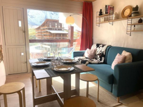 Studio rénové à proximité des remontées mécaniques, 4 pers, balcon, cuisine équipée - FR-1-346-395 Arc 2000